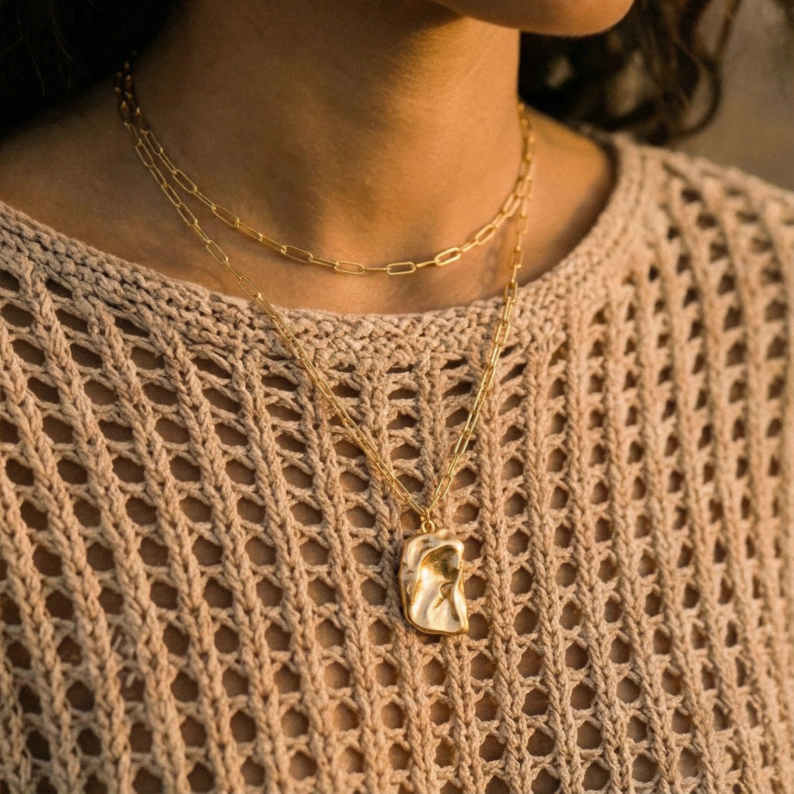 Liquid Dreams Layered Necklace