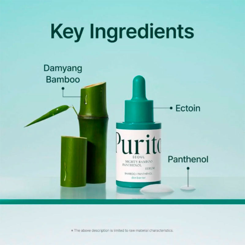 Purito Mighty Bamboo Panthenol Serum 30ml-4